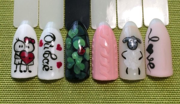 Рисование на типсах