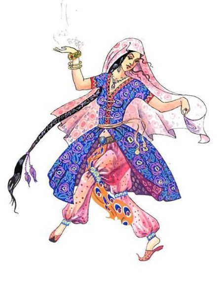 Сказка о золотом петушке Шамаханская царица