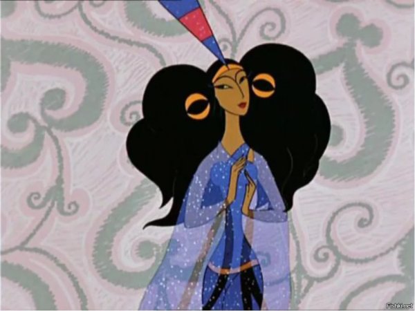 Билибин шатер Шамаханской царицы