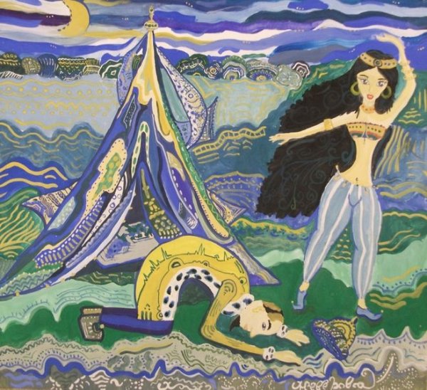 Раскрашивать 3 богатыря и Шамаханская царица