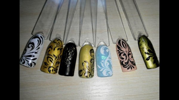 Вензеля на типсах