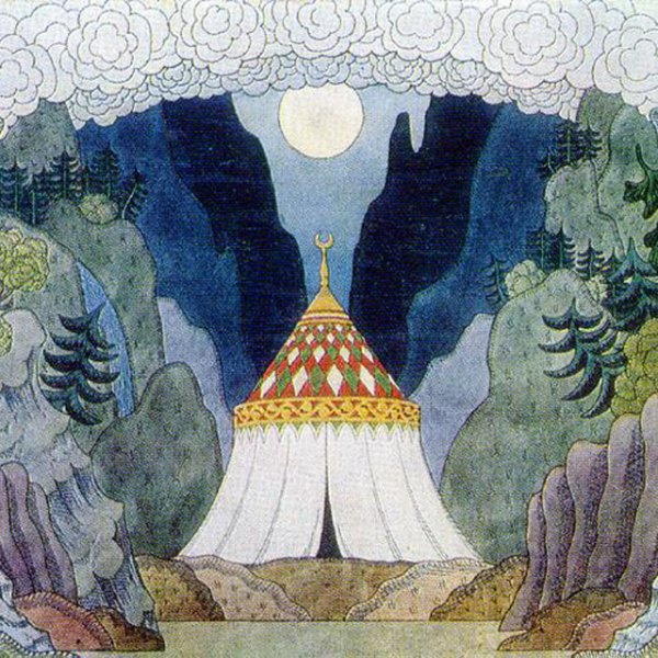 Шамаханская царица из сказки Пушкина