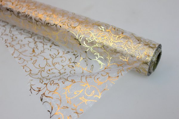 Органза набивная