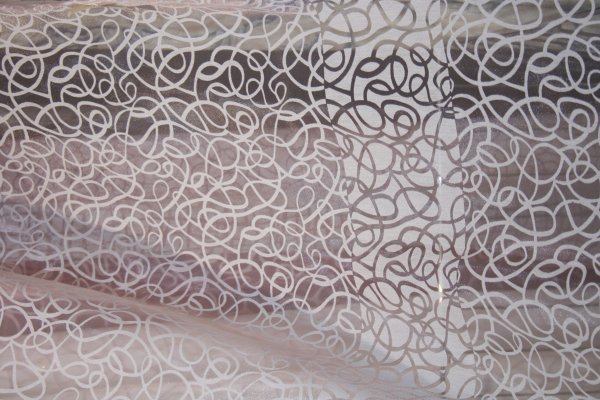 Органза тканевая печать