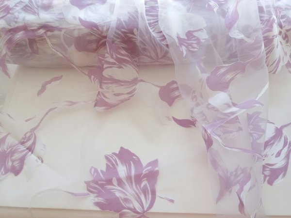 Тюль Деворе в интерьере