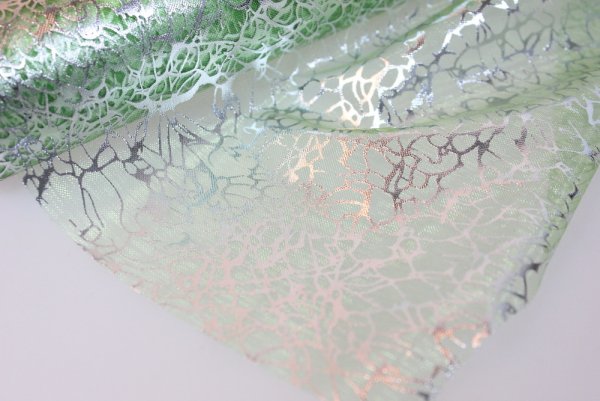 Органза с напылением