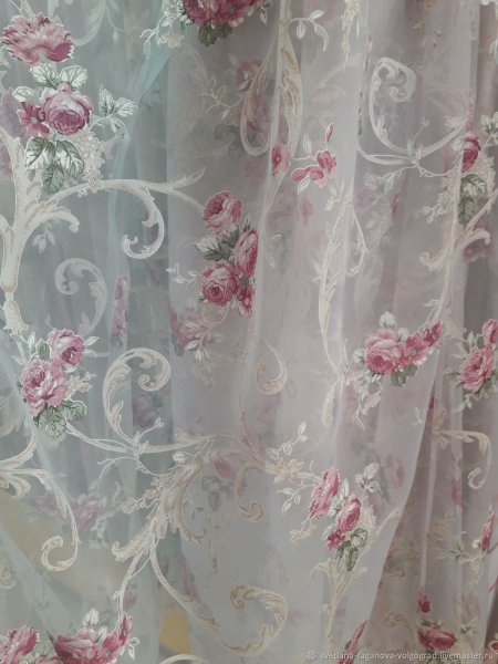 Тюль органза на валберис