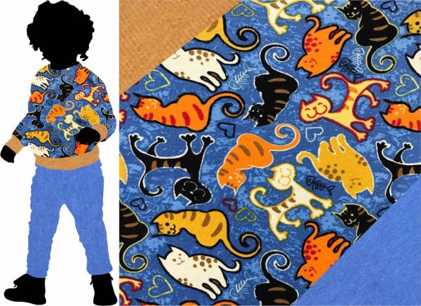 Футер с детскими рисунками