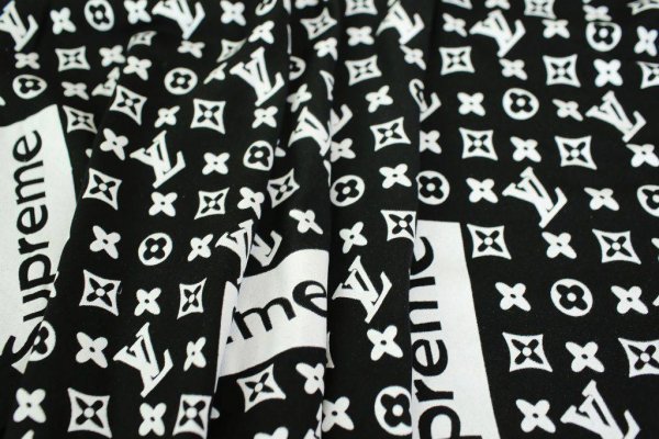 Ткань футер с рисунком