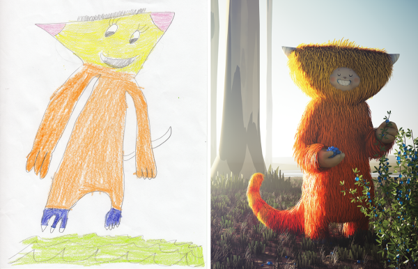 Ужасные детские рисунки