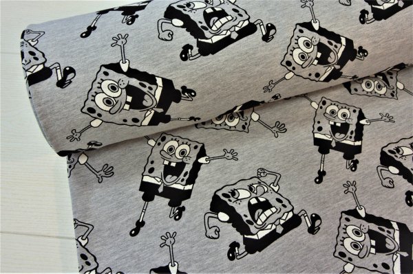 Ткань футер с рисунком