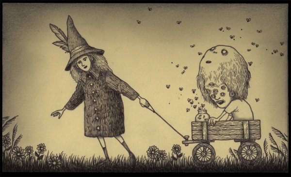 Рисунки Джона Кенна Мортенсена