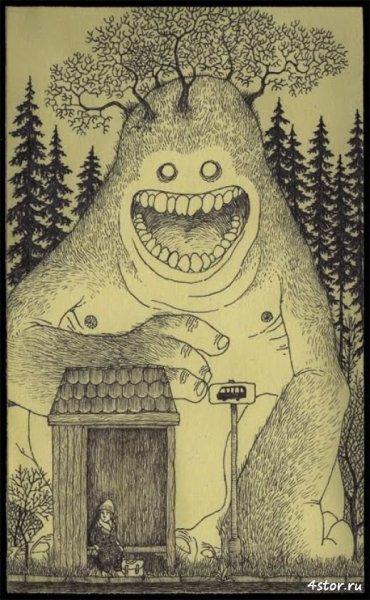 Детские рисунки ужастики