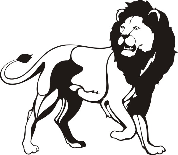 Лев векторный