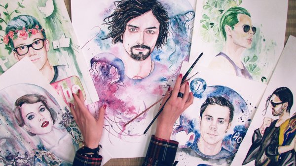 Мурка рисованная