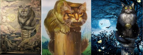 Кот Баюн Славянская мифология