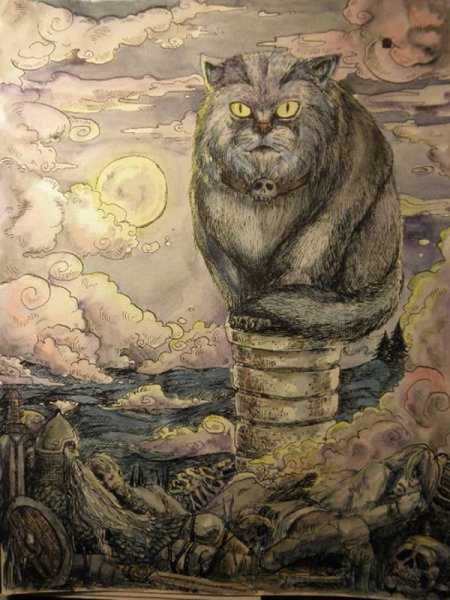 Славянская мифология существа кот Баюн