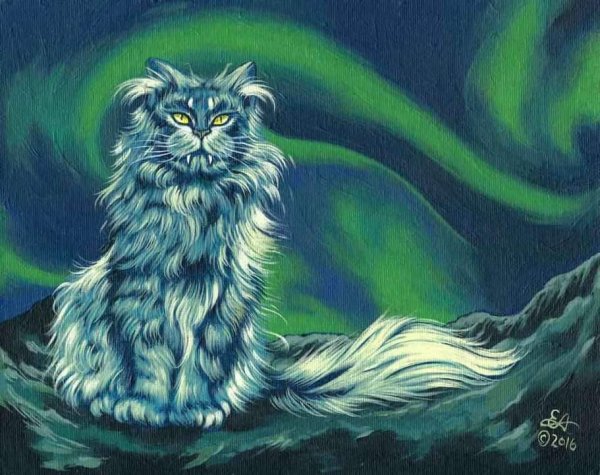 Кот Баюн фэнтези