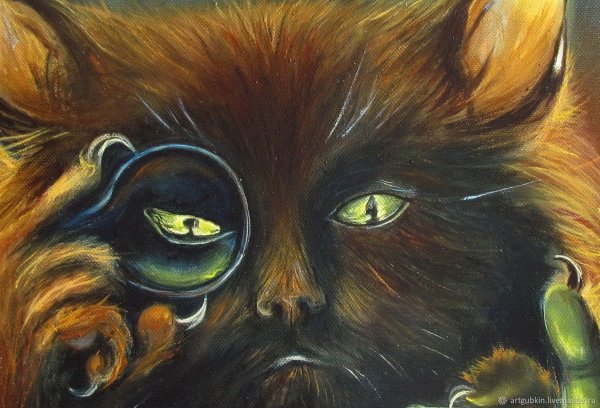 Кот Бегемот арт