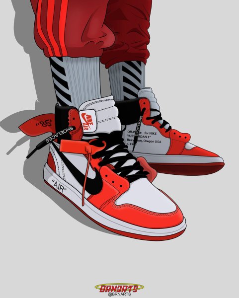 Nike Air Jordan 1 Art