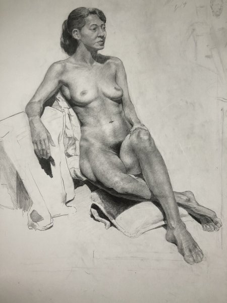 Рисованные эротические девушки