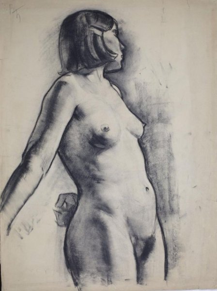 Рисунки карандашом голых женщин