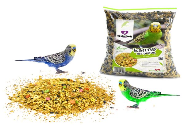 Корм для волнистых попугаев рисунок