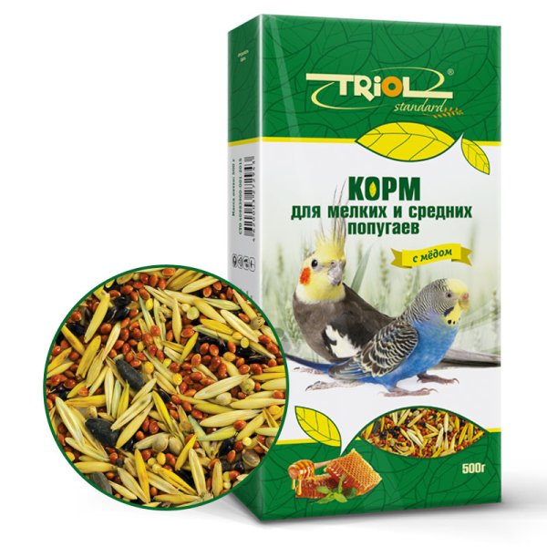 Триол корм для птиц 500 гр