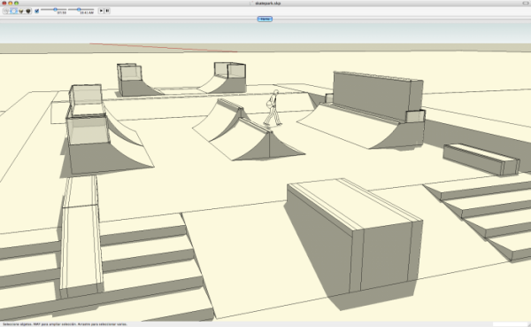 Проект архикад скейт парк