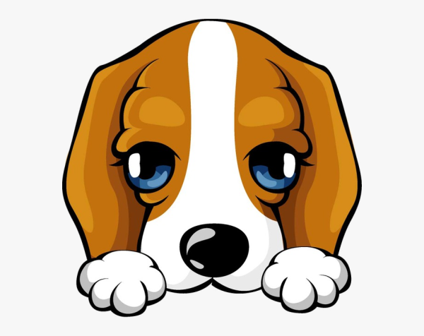 Маска собаки раскраска