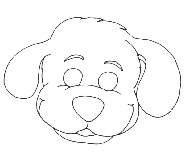 Маска собаки