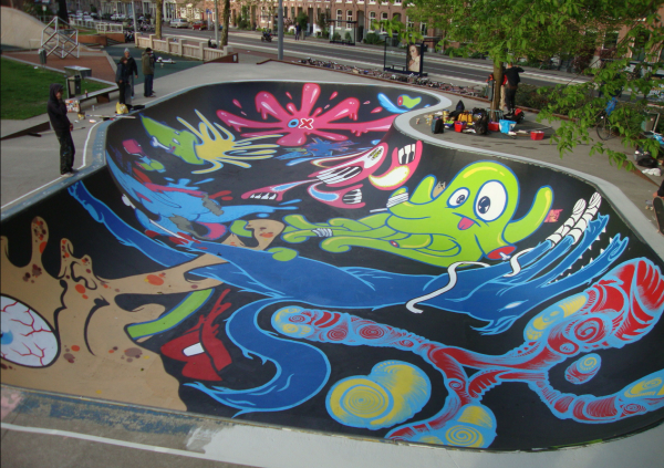 Skate Park граффити