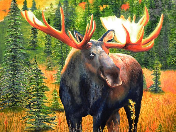 Сказочный Лось