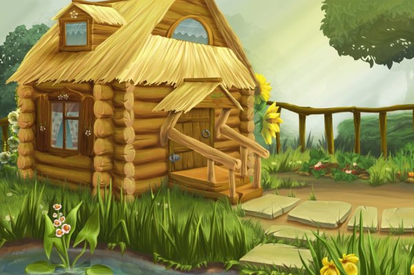 Сказочный деревенский домик