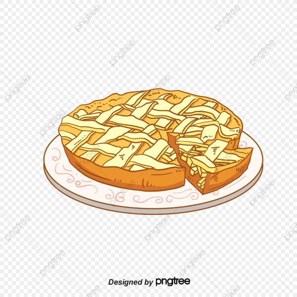 Пирог раскраска