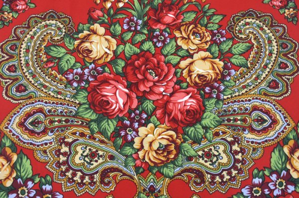 Павловопосадский расписной платок