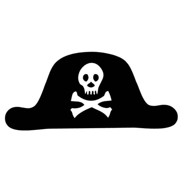 Пиратская шляпа арт