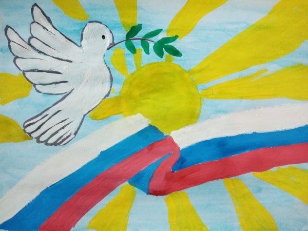 Россия рисунок