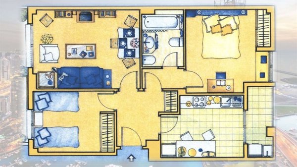 План квартиры для детей