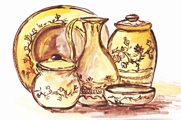 Глиняная посуда Киевская Русь 11 век