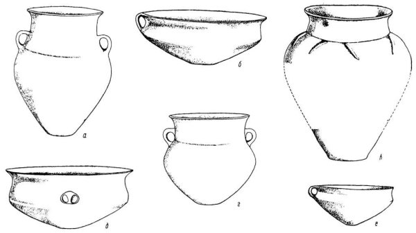 Рисование старинной посуды