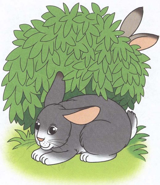 Заяц для детей мультяшный