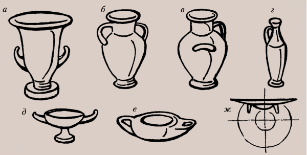 Посуда карандашом