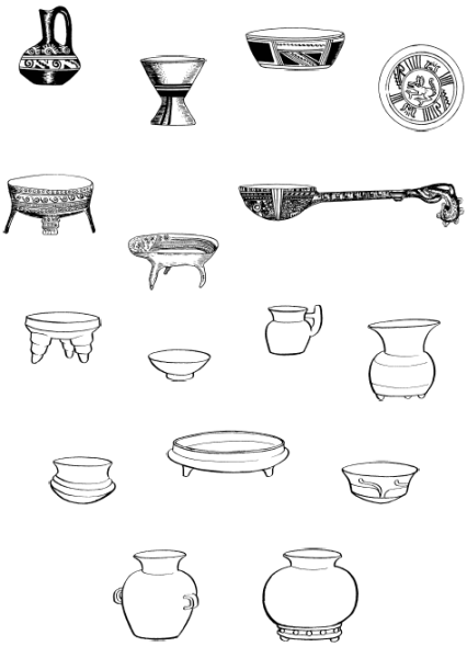 Древний Греция орнамент на амфорах