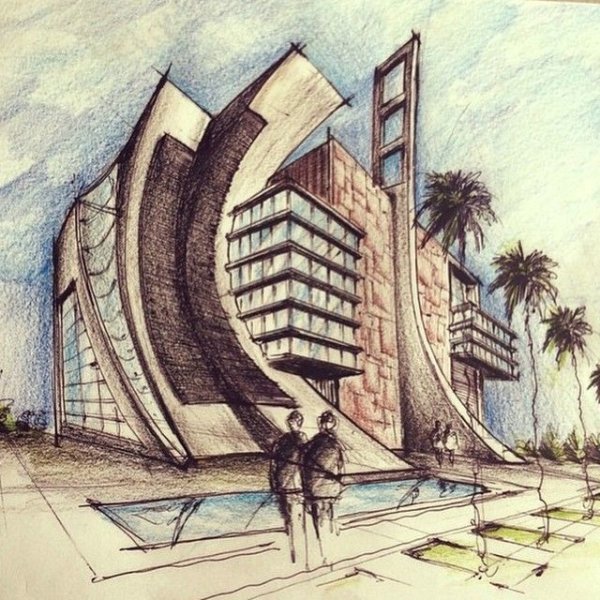 Архитектура чертежи Жака Фреско