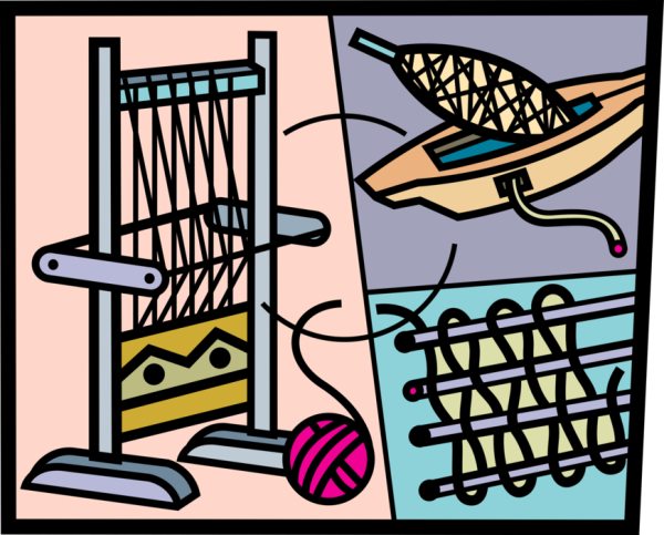 Ткацкий станок рисование