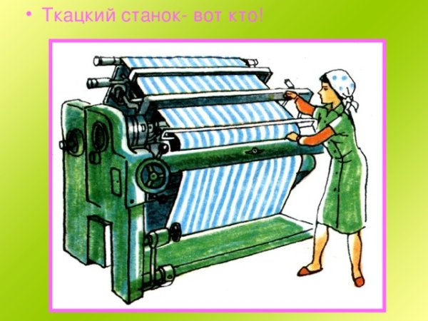 Станки Ткацкие на фабрику иллюстрации