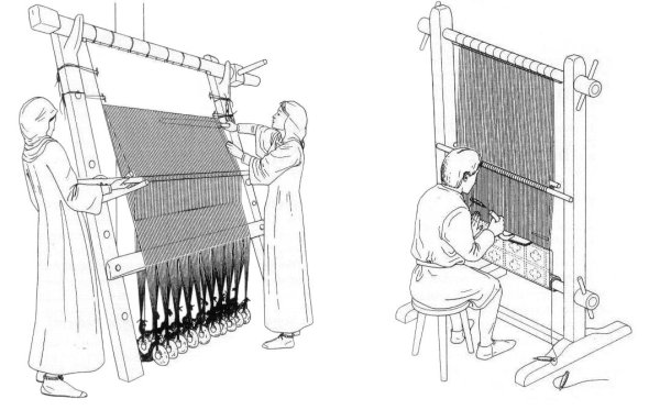 Ткацкий станок древней Греции