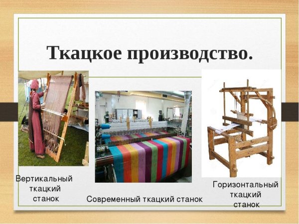 Вертикальный ткацкий станок