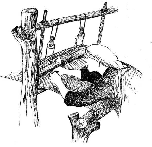 Древний ткацкий станок